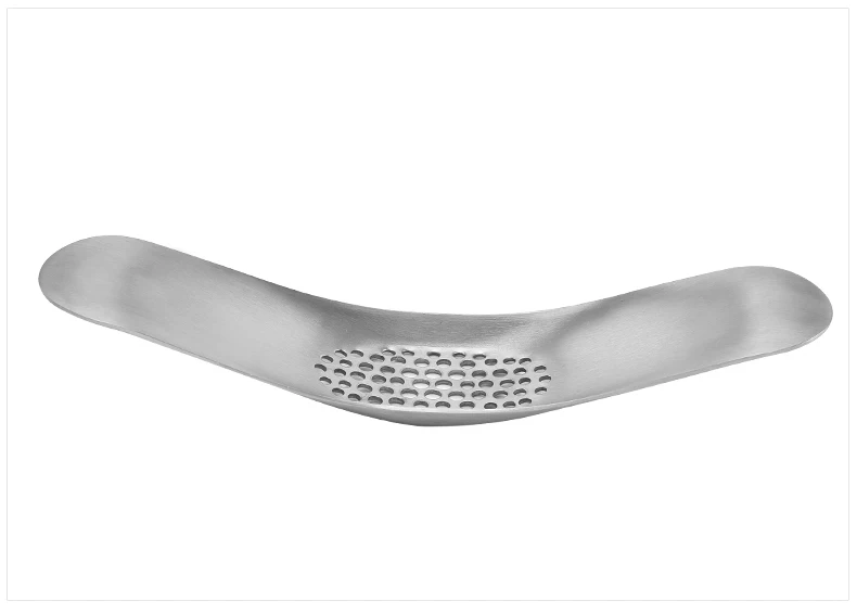 Amazon hot sale kitchen gadgets Stainless steel garlic crusher manual garlic press  kitchen tools