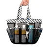 Multifunctional Convenient Mesh Aluminum Shower Pole Caddy