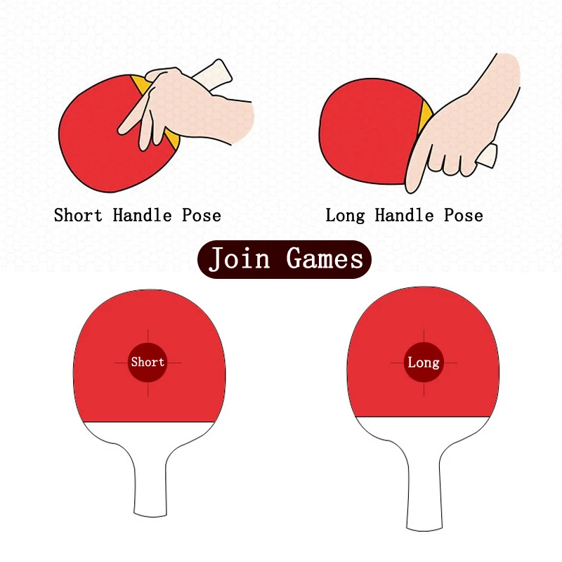 Regail Ldj200 Professional Table Tennis Racket Set Case Customized Logo