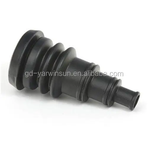 Custom coil connector cover cap  rubber tube connector