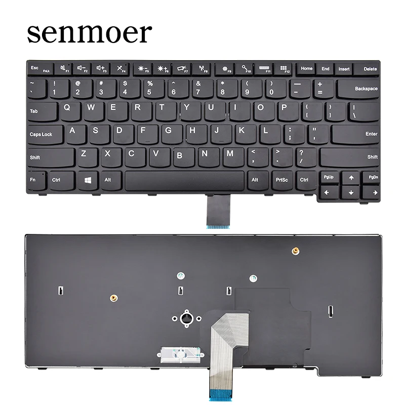 Laptop Keyboard for Lenovo Thinkpad E450 E455 E460 with RGB