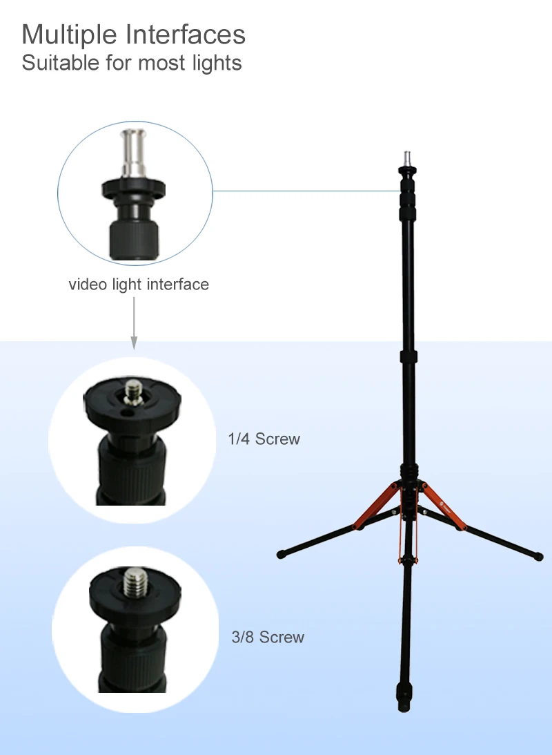 Fotopro 1.85 M Photography Tripod Light Stand For Photo Studio