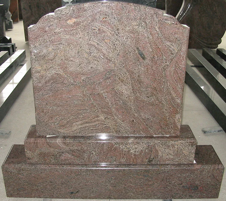 Irish Tombstone Upright Stone Sandblasting Grave Granite Headstone