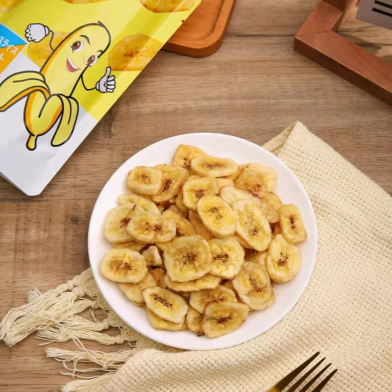 500gram Crispy Dehydrated Banana Chips Slicer Dried Banana Banana Chips