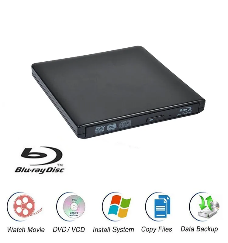Bd Portable Blu Ray Burner Black Mirror Blu Ray Usb 3.0 Dvd Players