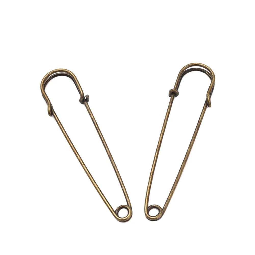 bronze safety pins