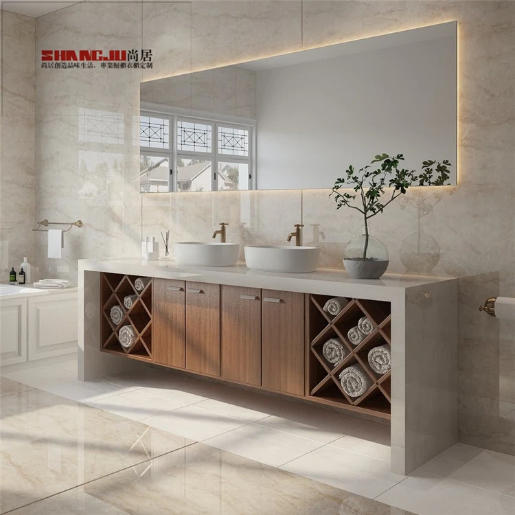 Bathroom Vanity Cabinet With Auto Led Light - Buy Bathroom Vanity