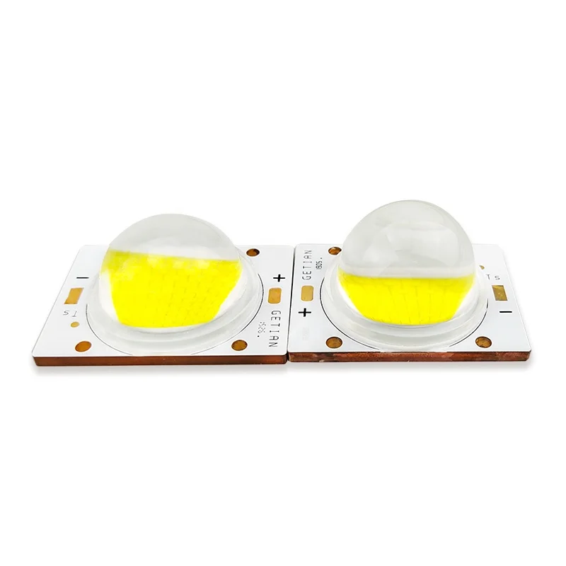High Integrated LED with lens 90 degree viewing for High bay 100W 5500k flip chip led COB 150W 200w