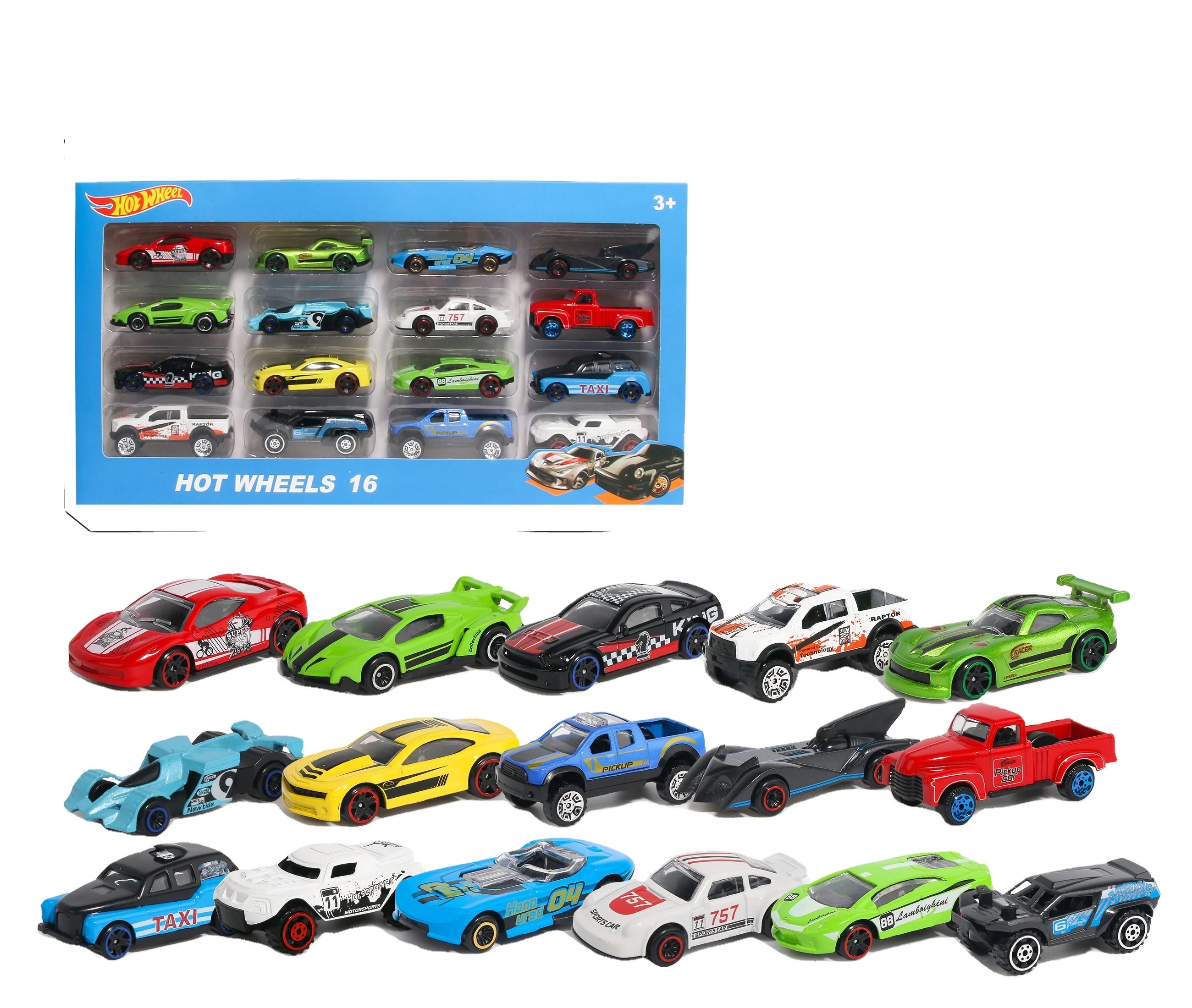 Diecast Model Cars Vehicle Gift Set Style Car Mini Metal Hot Selling 