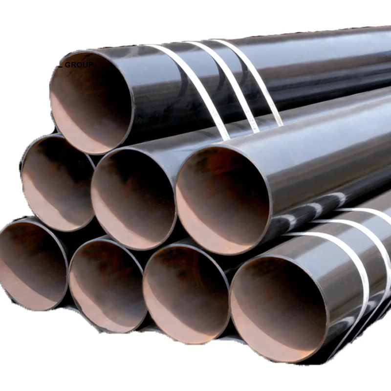 factory supply erw tubes dn100 galvanized carbon steel pipes