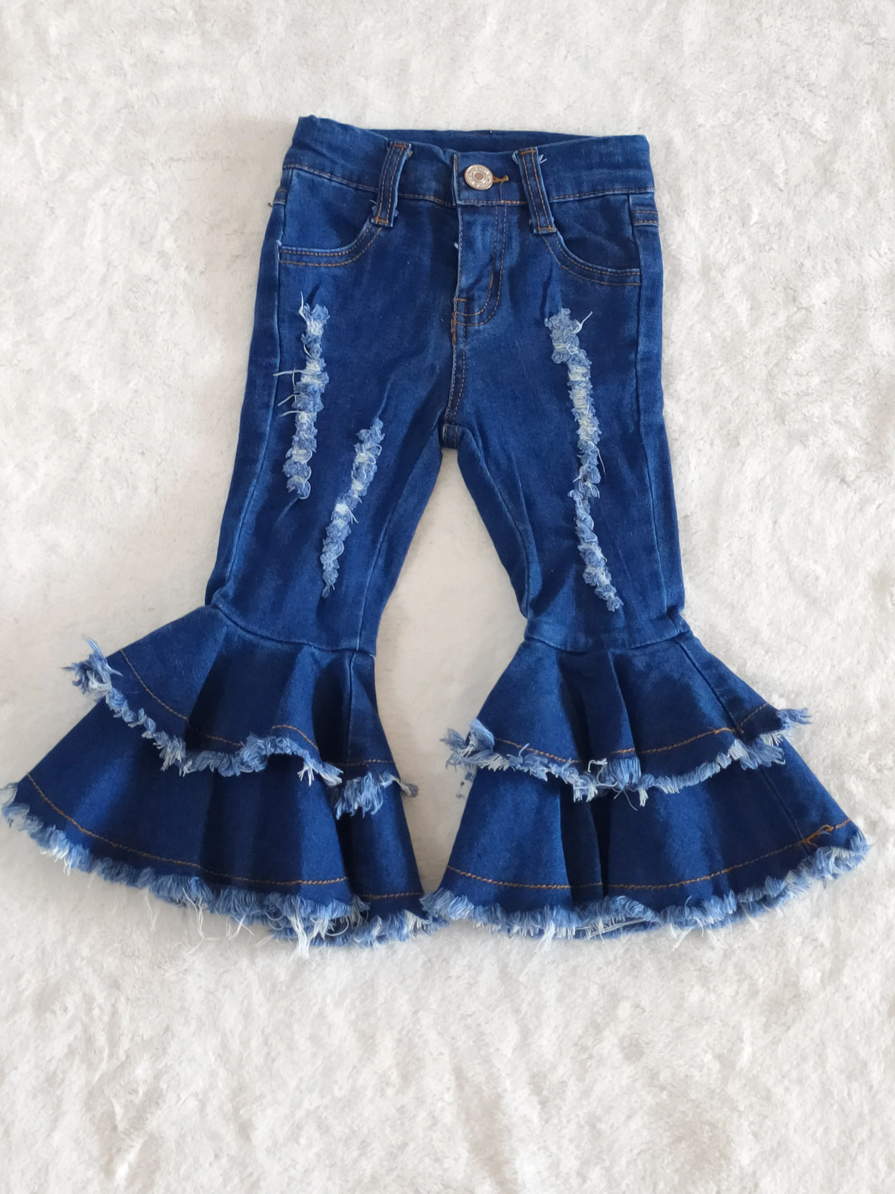 Kids Clothes Fall Baby Bell Bottoms 