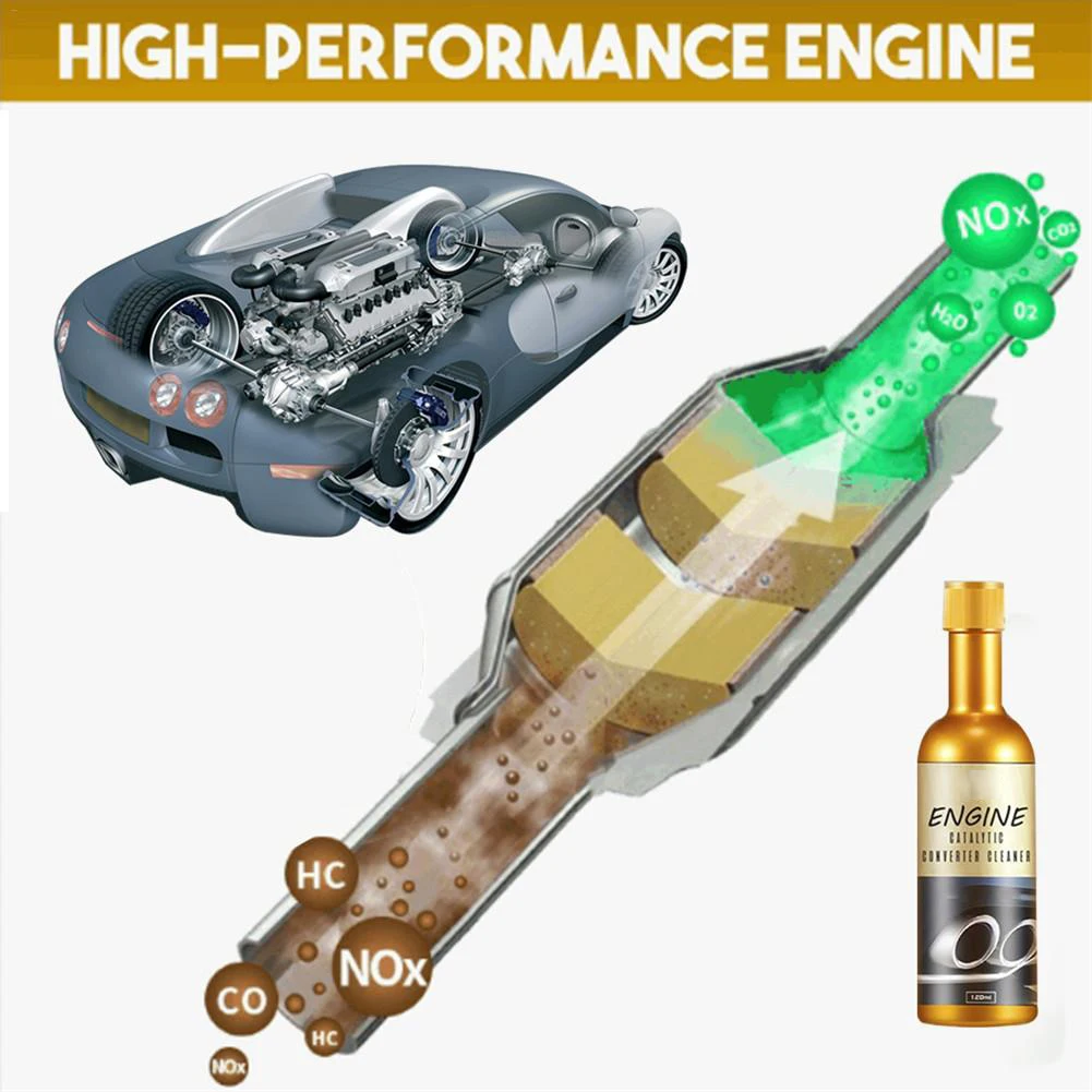 Engine catalytic converter cleaner как пользоваться