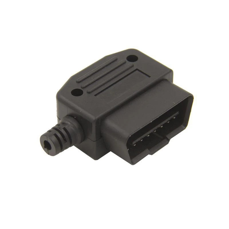 Universal Recovery Replacement Male Housing Obd2 16 Pin Obd Connector 12v 24v Buy Obd