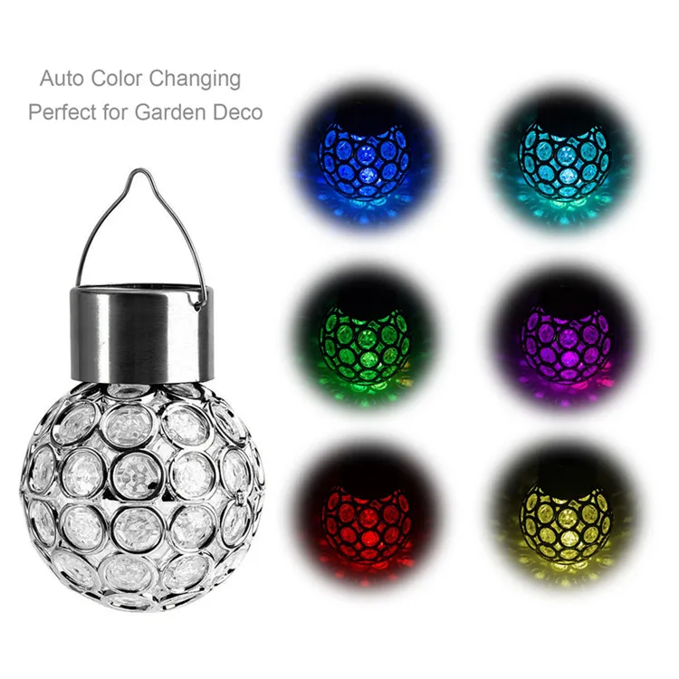 Hot Auto Color Changing Rgb Landscape Decorative Hanging Bulb Outdoor ...