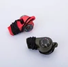 3 function whistle with compass for outdoor sports survival