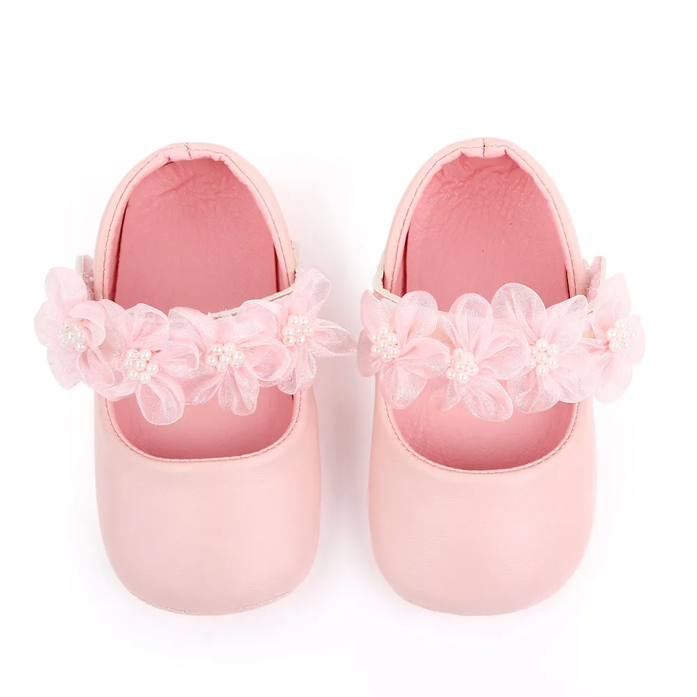 High Quality Baby Shoes Flower Princess Shoes Girls Toddlers manufacture