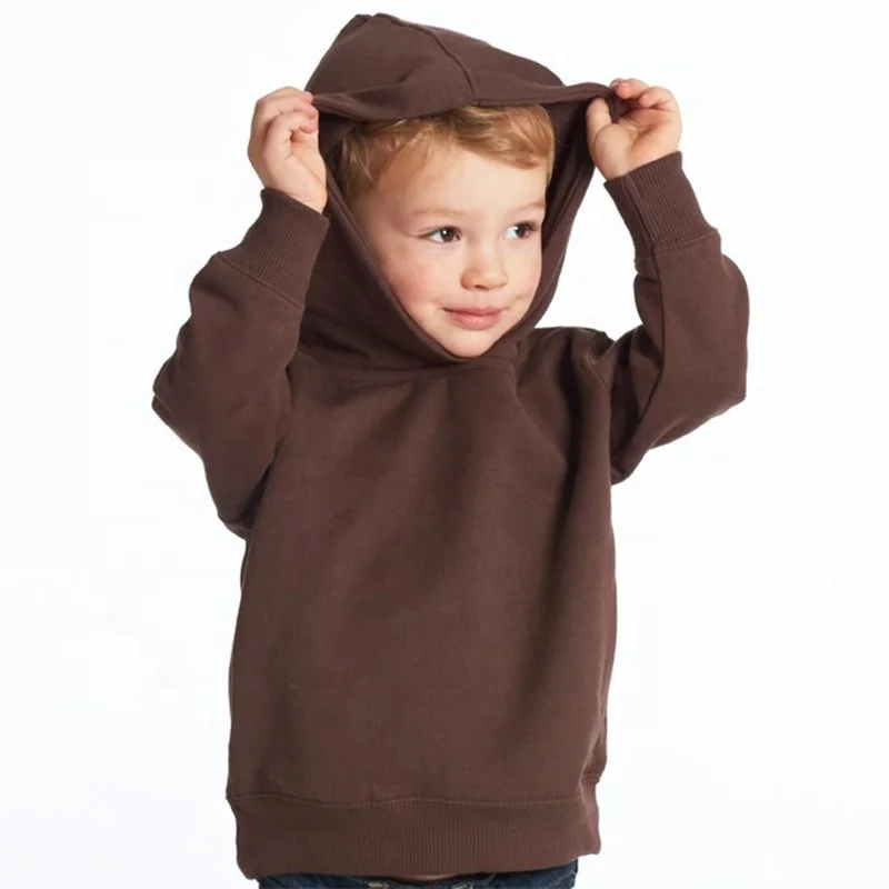Wholesale Oem Children Plain Boys Hoodies For Kids Baby Hoodie Kid