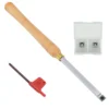 Amazon Hot Matched with 2pcs 14mm*14mm*2.0mm Square Straight Carbide Cutter Inserts Wood Turning Lathe Rougher Hand Tool