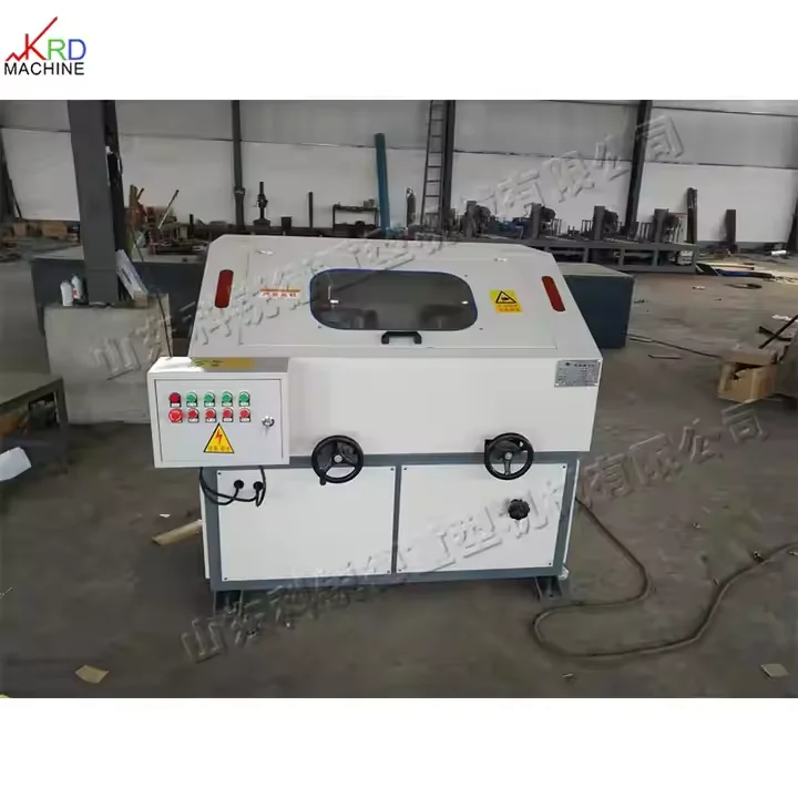 Metal Deburring Polishing Machine Scaffold Round Rod Surface ...