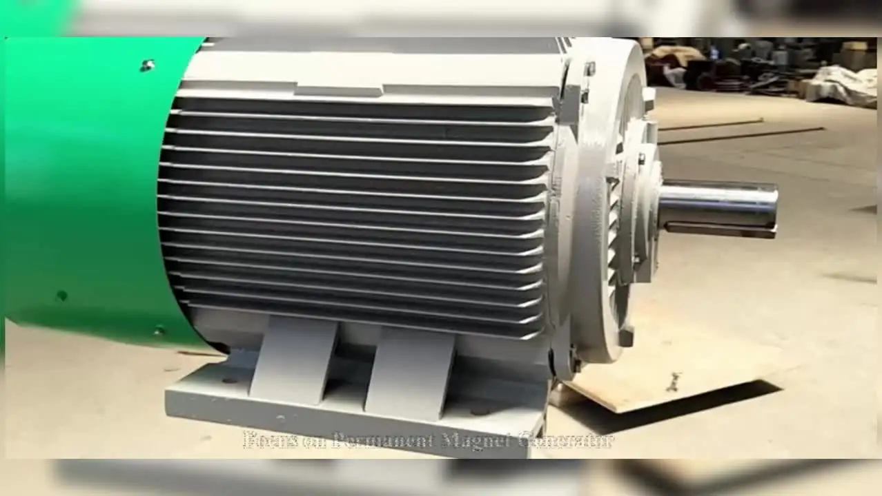 Générateur Aimant Permanent 5000W – 120V/220V/380V – Avec Réducteur – Énergie Libre – Neuf