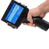 Portable inkjet printer text date touch screen barcode QR code encoder