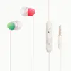 High quality earphone with MIC 3.5mm plug-in earphone cartoon earphone