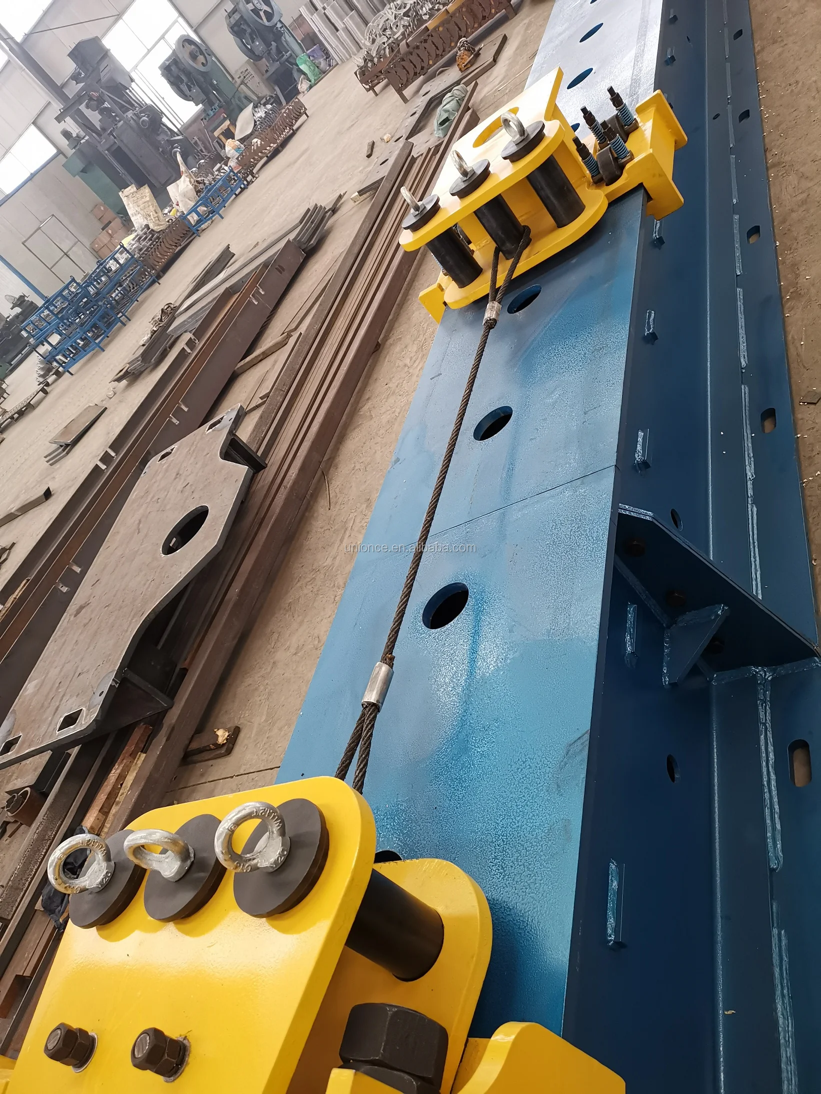 Computer Control Hydraulic Horizontal Tension Test Bed/horizontal