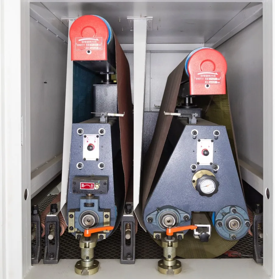 Wood Profile Sander Machine Buy Double Head Lacquer Sander Top Sanding Machine For Furniture