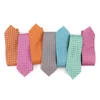 Beautiful Colorful Butterfly Pattern Neckties High Quality Silk Materials Printing Kravat Floral All Over Logo Spring Tie