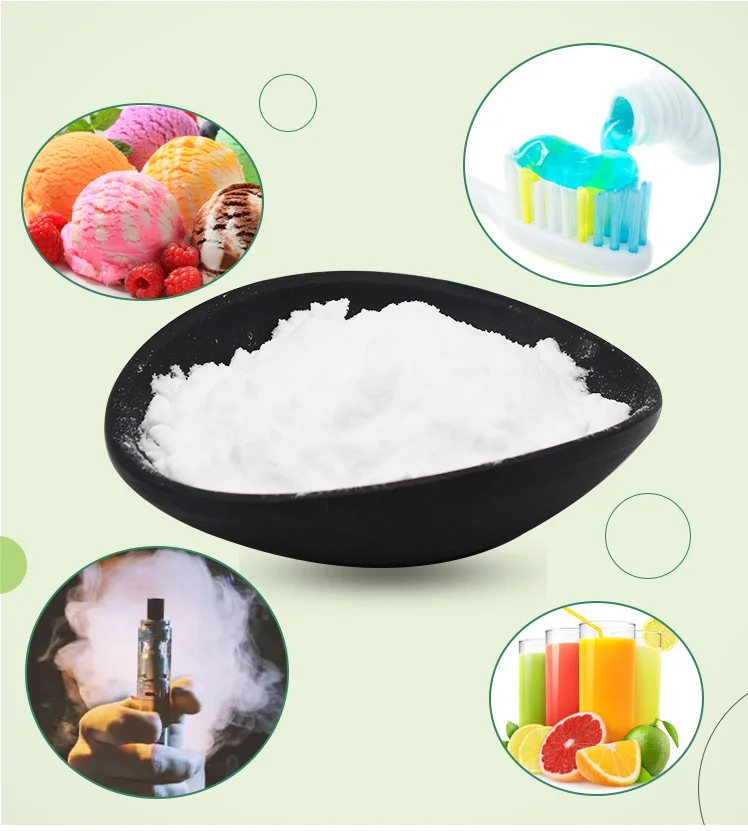 Poudre d'agent rafraîchissant WS-23 WS-12 WS-5 4