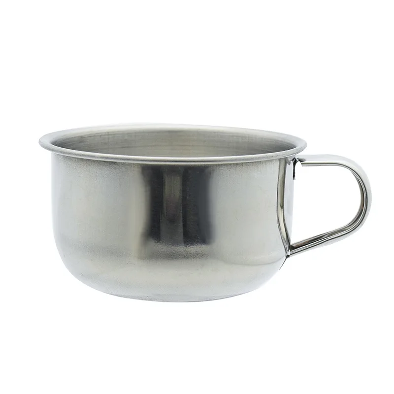 Professional Stainless Steel Shaving Bowl Large Deep Size Chrome Plated