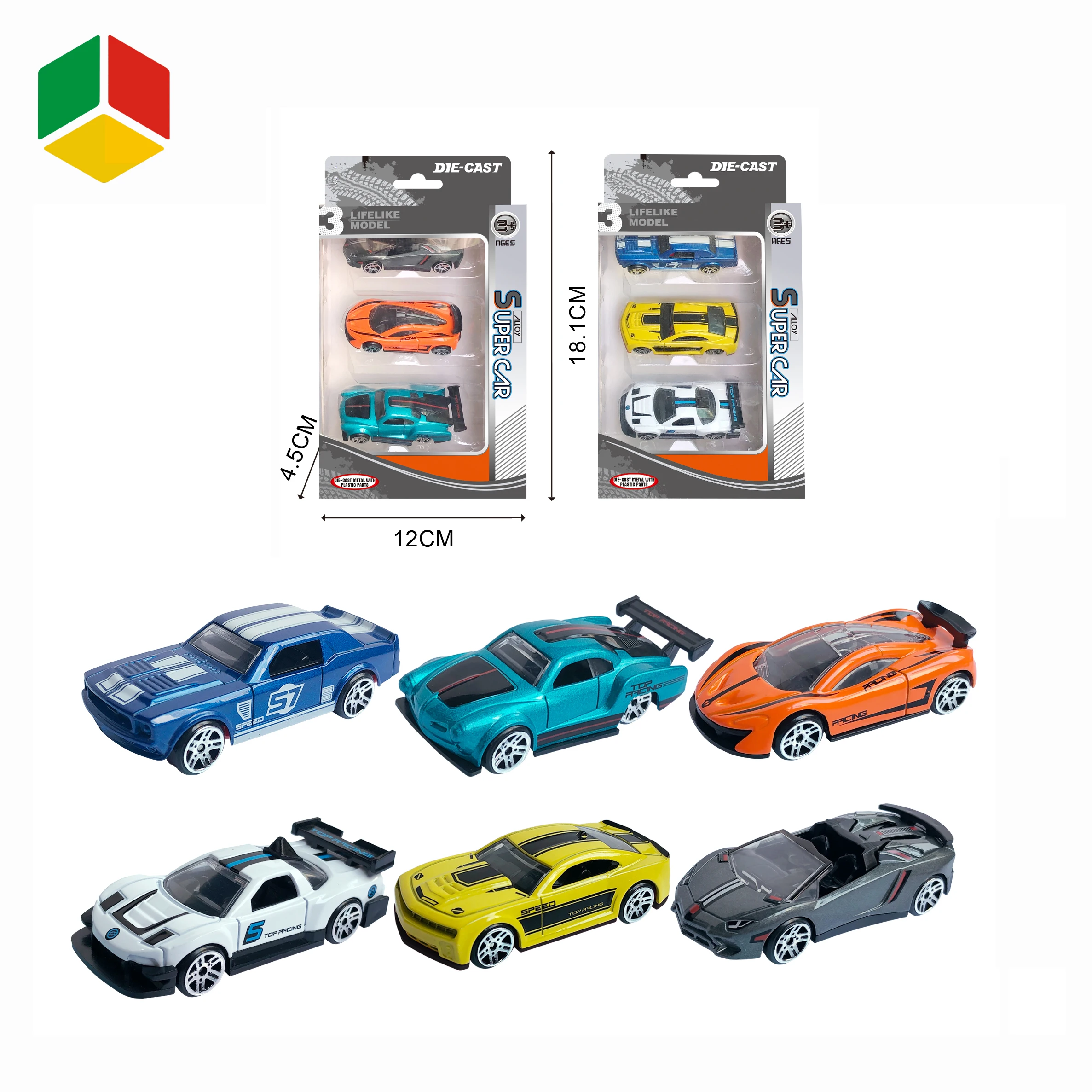 Qstoys 164 Diecast Miniature Metal Toy Car Free Wheel Vehicle Toy For