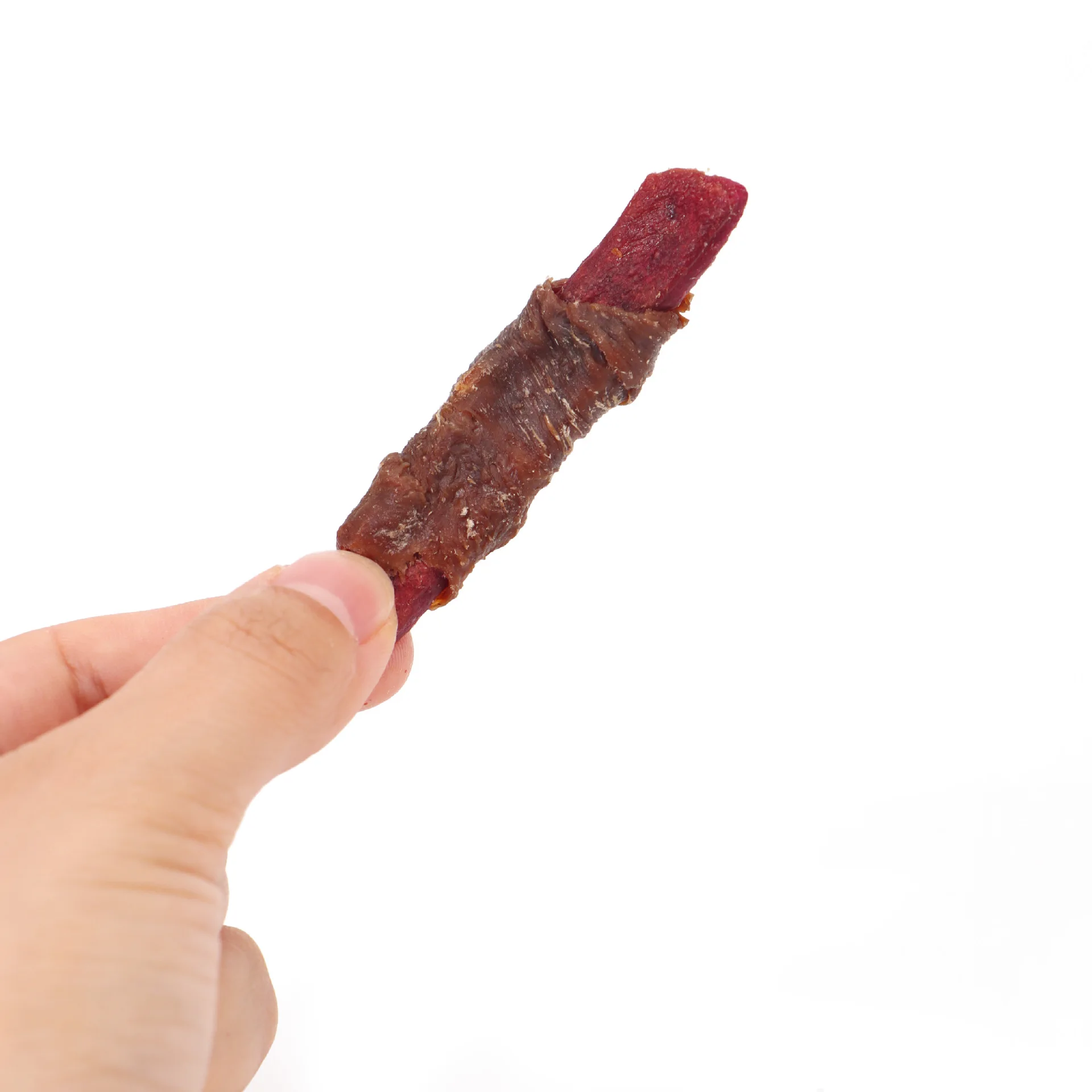 Duck Meat Purple Sweet Potato Handmade Dog Snacks for Pet Molars-Export Custom E-commerce Foreign Trade No Additives Zhejiang factory
