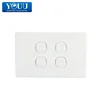 Products To Import Home Safe Operation 16A 250V 4 Gang Electrical Wall Switch U1504