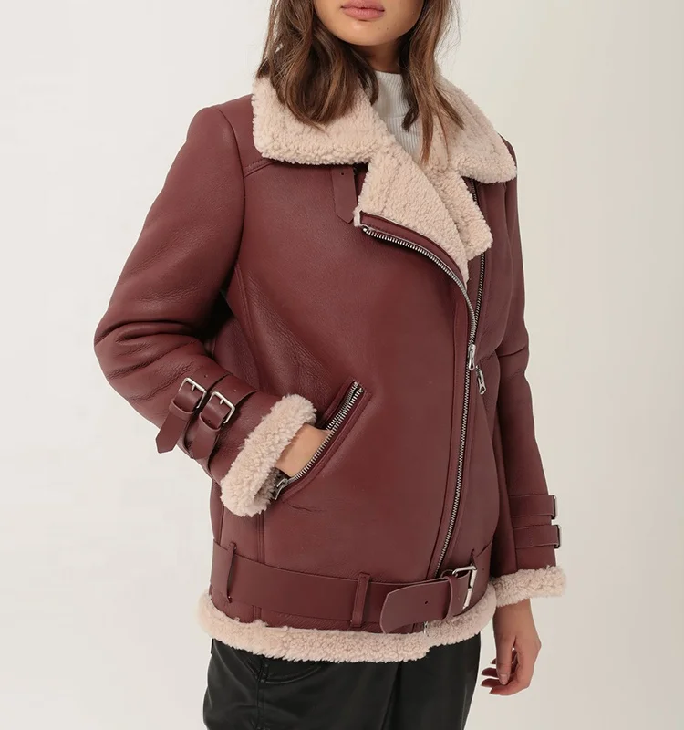 aviator jacket nude