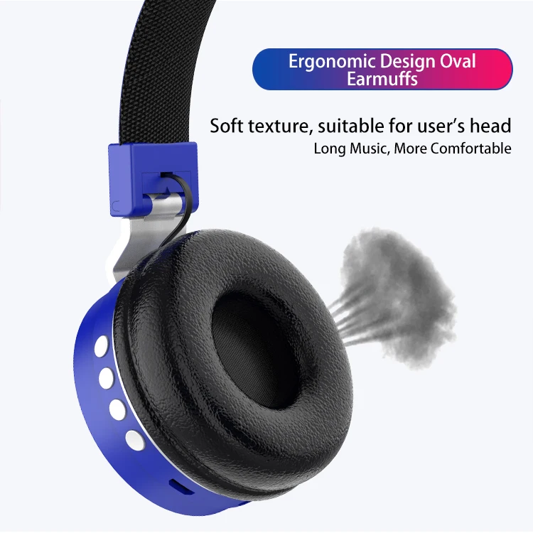 Portable foldable handsfree stereo waterproof head band sports gaming earphones wireless headset - ANKUX.COM