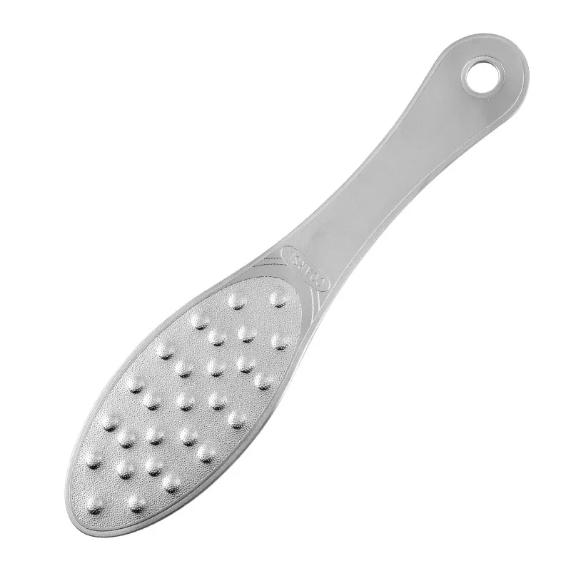 product factory direct portable foot file custom logo pedicure tools stainless steel foot file-2