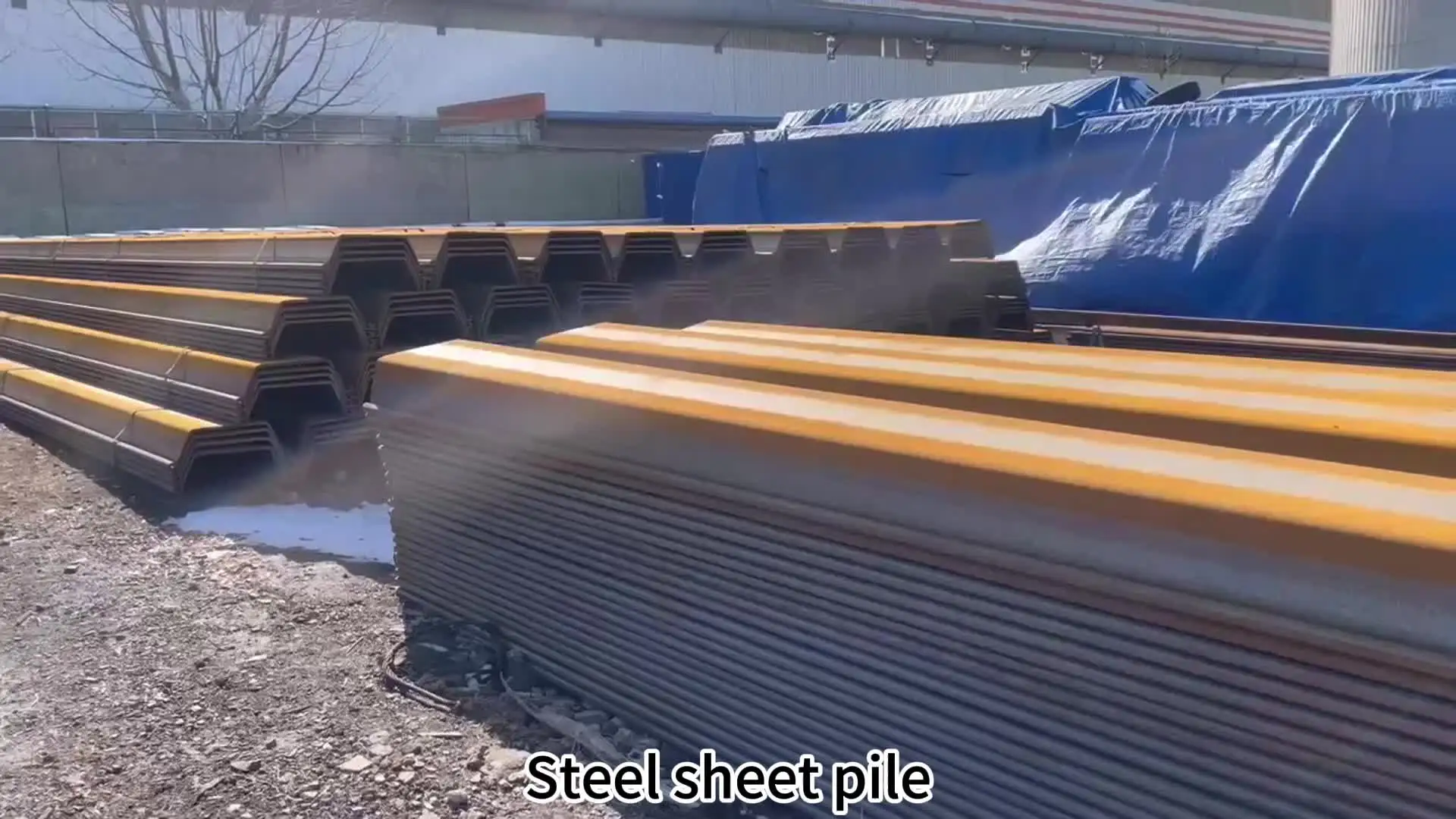 Fsp III Fsp IV Sy295 Sy390 Hot Rolled Building Structure Steel Profiles Z  Type 9m 12m Sheet Pile Model Number Type III Type II