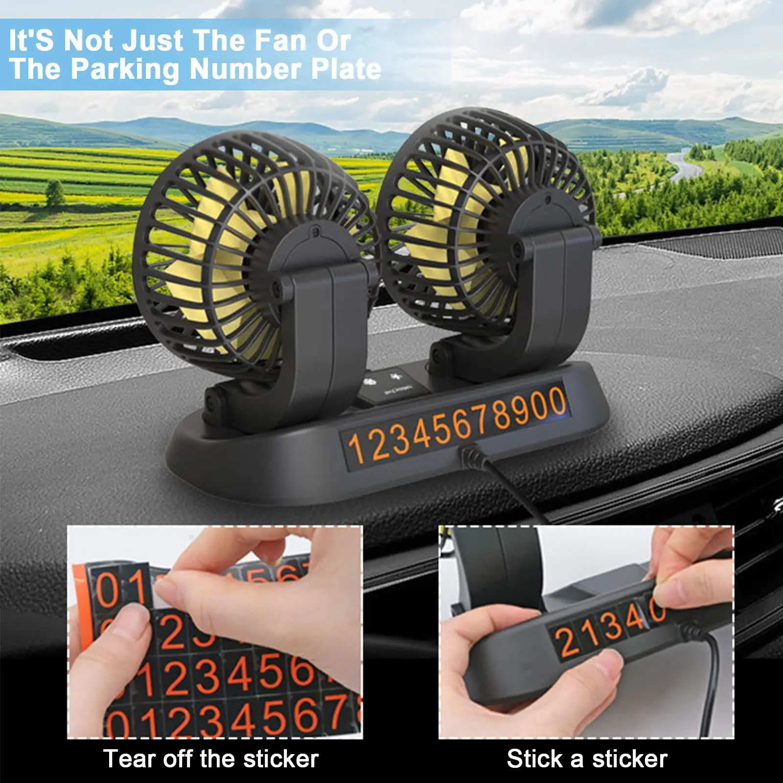 Electric Car Cooling Fan, 360, less than 10 W, 10W - detail 12