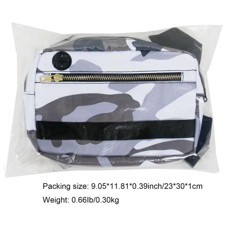 camo nylon bag