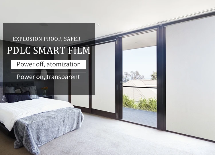 Milky White Switchable PDLC Smart Glass Film