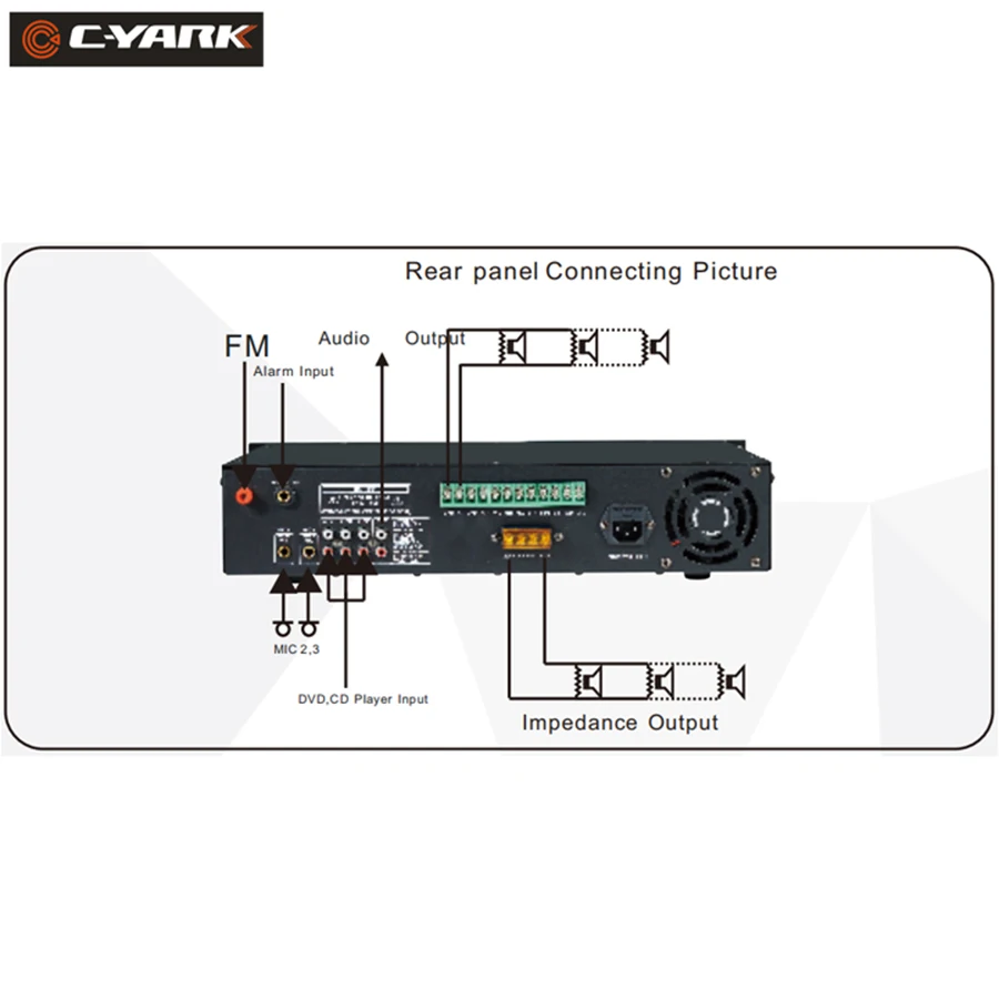 Dsp Rack 2U Rack Mount 200W Independent Control Active PA Amplifier DSP ...