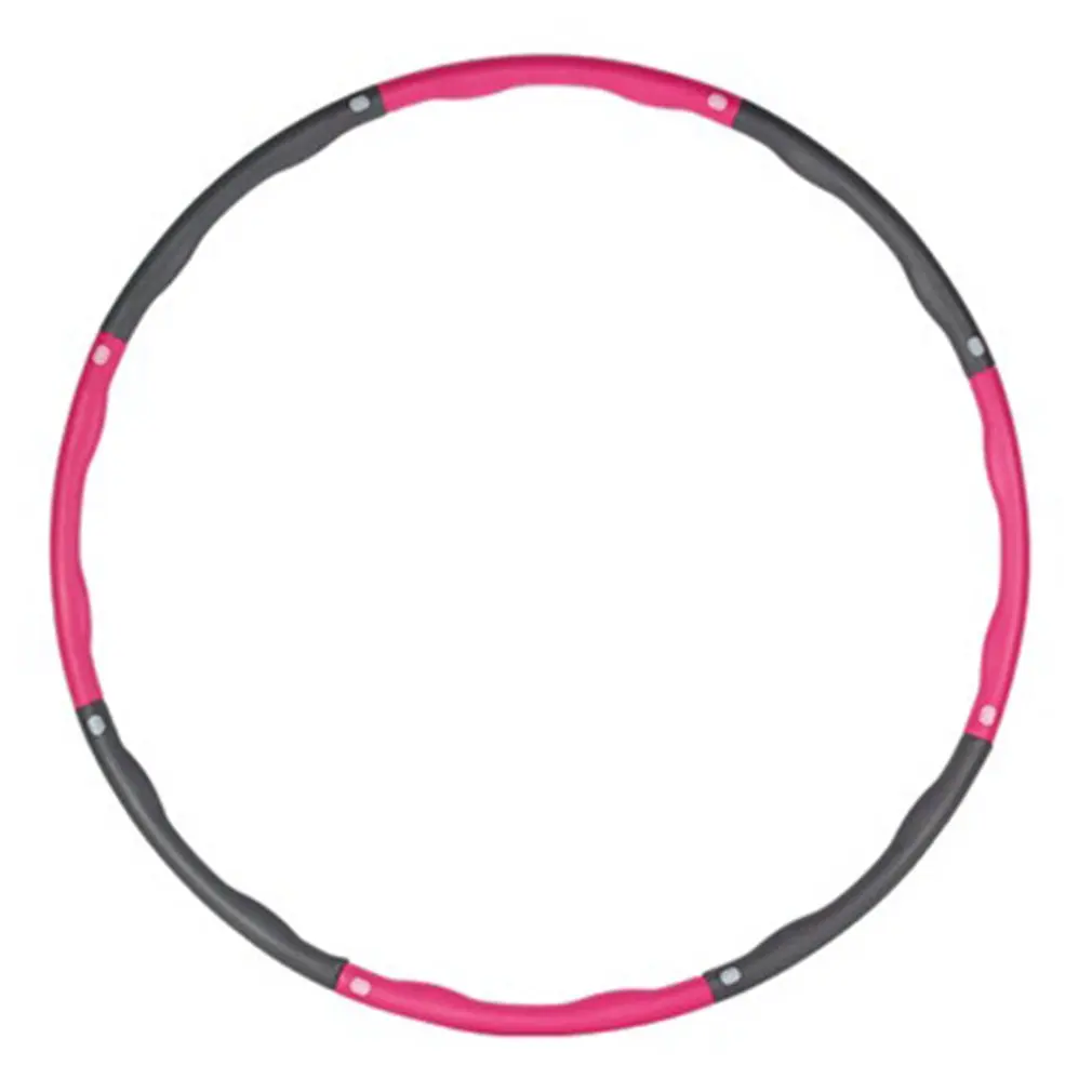 

Removable Foam Hoop Body Building Thin Waist Portable Sports Weighted Hula Hoops Sports Hoops