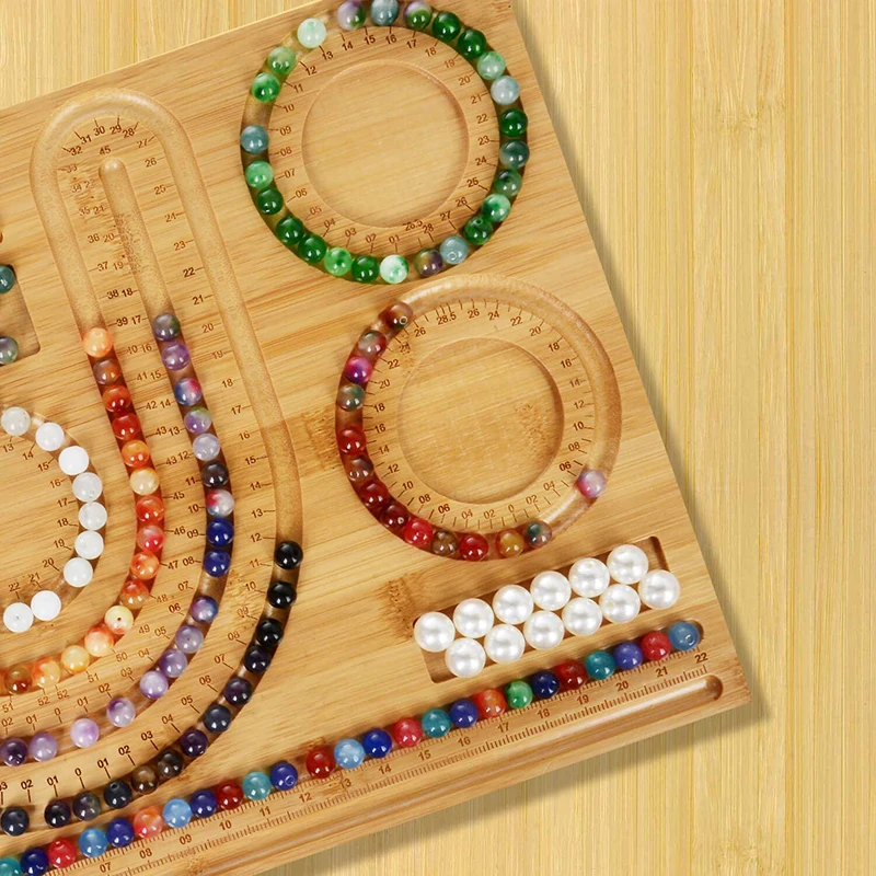 Bamboo Combo Beading Board For Necklaces,Bracelet Bead Design Board And ...