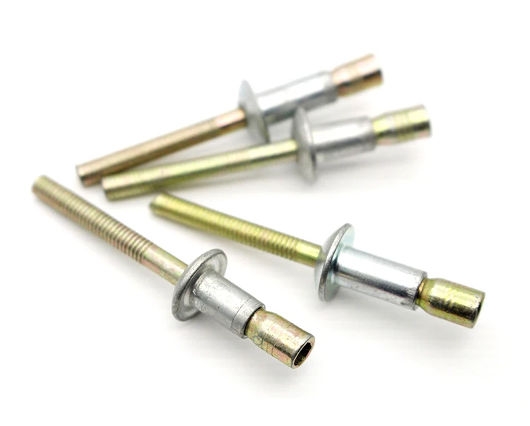 1/4 Steel Galvanized Dome/csk Head Structural Interlock Rivet Buy