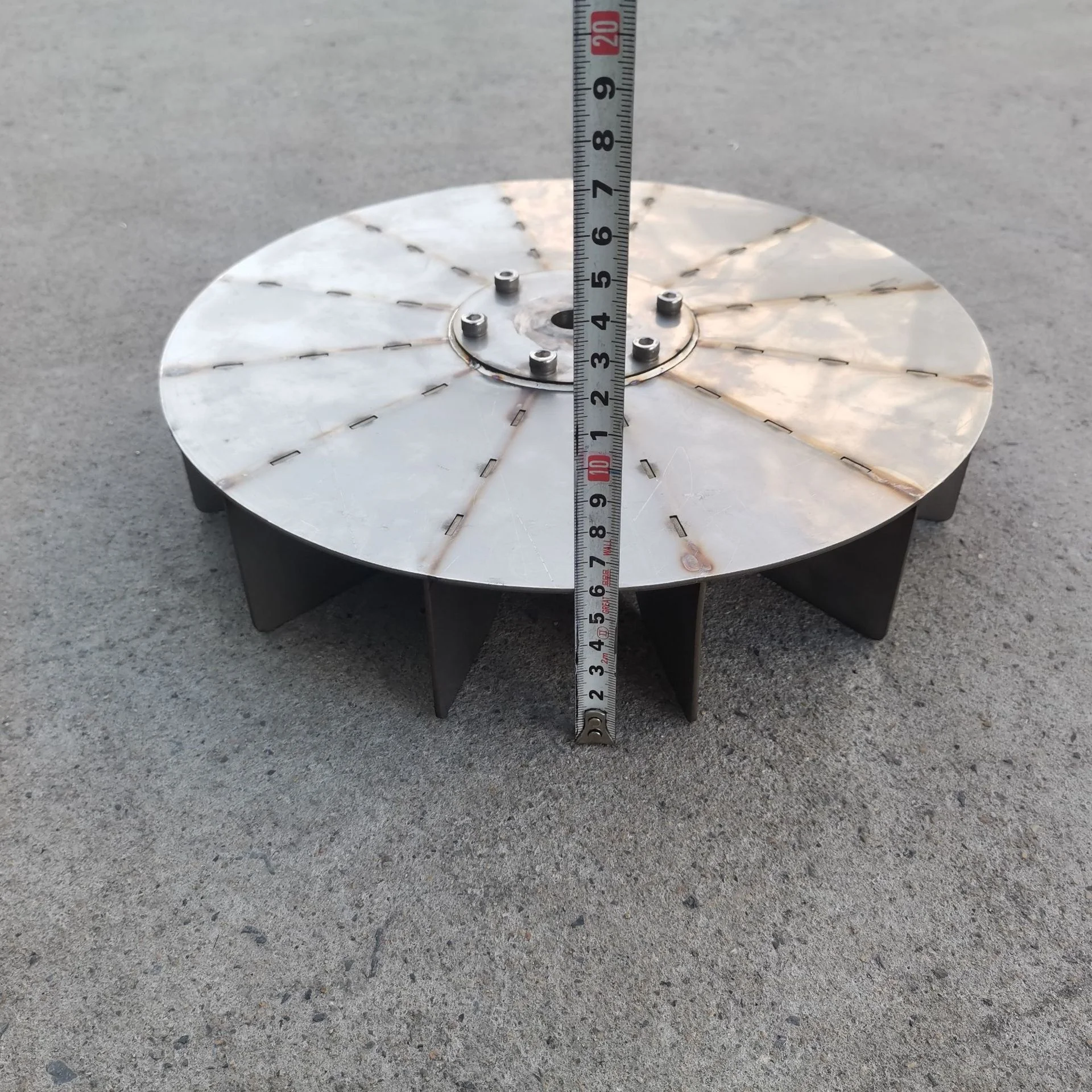 Steel Electric Ventilation Fan, 300, Stainless - detail 4