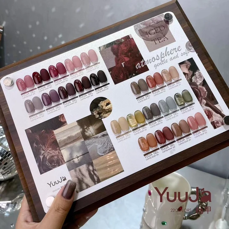 YUUJA 2025 UV Gel Nail Polish - 22 Colors for DIY & Professional