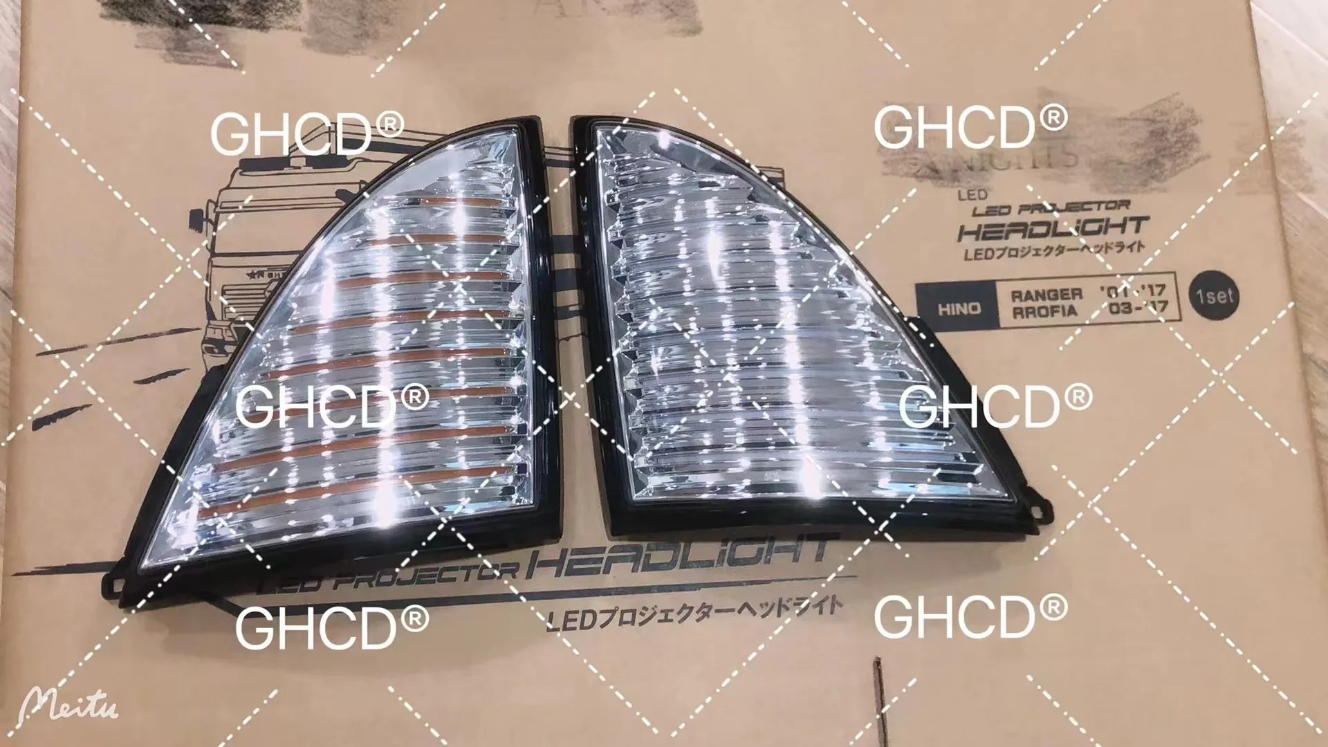 GHCD Hot Product Factory Price High Quality Japanese Truck LED Corner Lamp for Hin 500/700 details