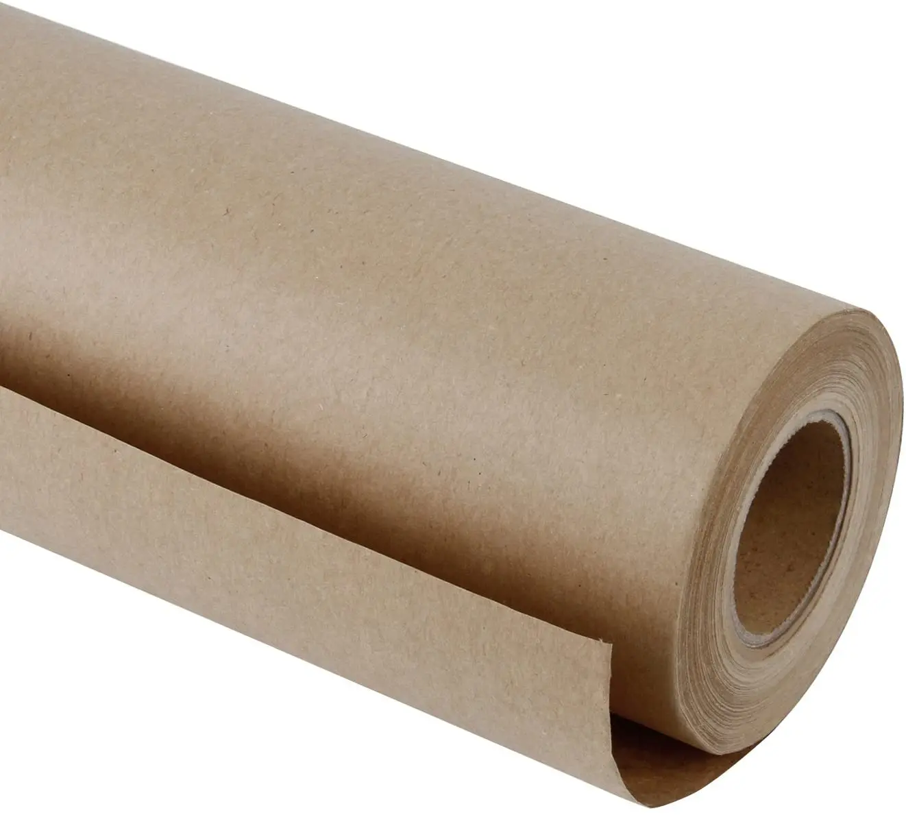 Multipurpose 52 Meters Brown Kraft Butcher Paper Roll For Bbq Meat