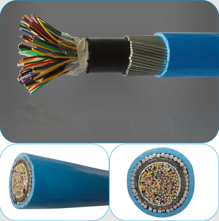 10 / 12 / 20 / 30 / 60 Pair Underground Telephone Cable And Copper